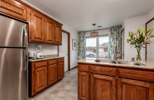 Bentonville House | Pool at International-Inspired Home, Steps from Bentonville’s Best Trails