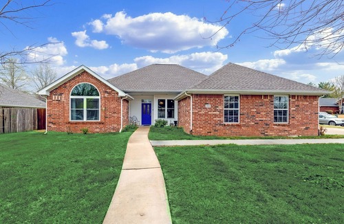 Bentonville House | Pool at International-Inspired Home, Steps from Bentonville’s Best Trails