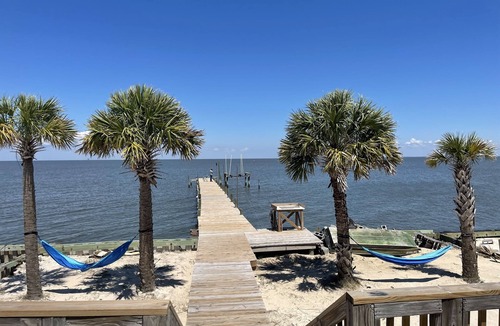 Fort Morgan Pines House | Pool ,Bay Front ,Pet Friendly,150' Fishing Pier,4 Bed 3 bath