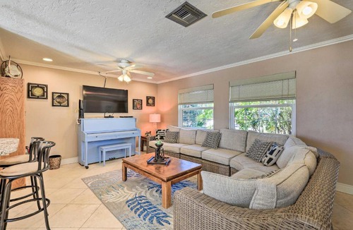 Palmetto House | Pool, Dock & Kayaks: Waterfront Palmetto Home