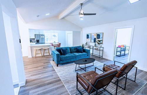 Cowley House | Pool | Fenced Backyard | Legacy West Location | Monthly Stays