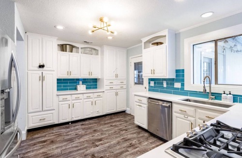 The Hermitage House | Pool Fire Table Propane BBQ Smart TVs 4 bd