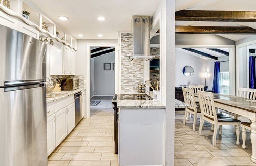 Wichita Falls House | Pool. Game Room. Fast WiFi. 25 mile biking trail. Large Private back yard.