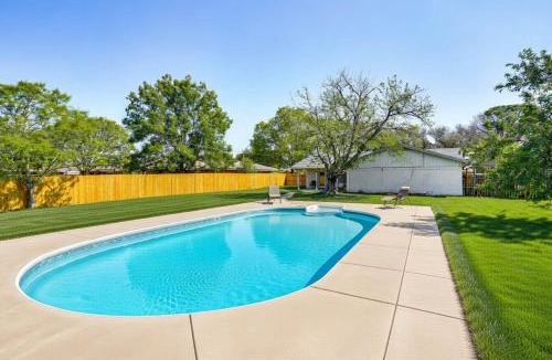 Wichita Falls House | Pool, Game Room, Fast WiFi, 25 mile biking trail