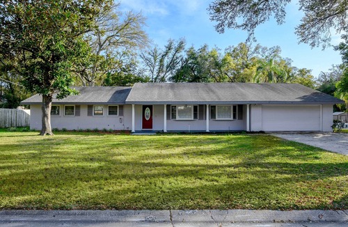 Brandon House | Pool & Game Room: Spacious Brandon Home