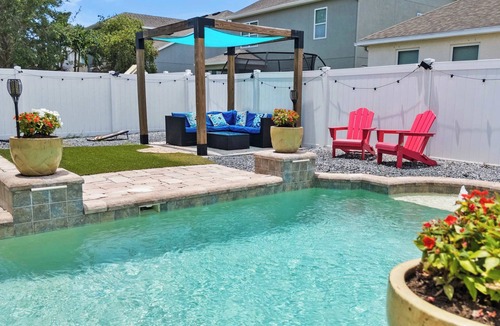 Port Tampa City House | POOL, Hollywood Glam Room, Man Cave, Games