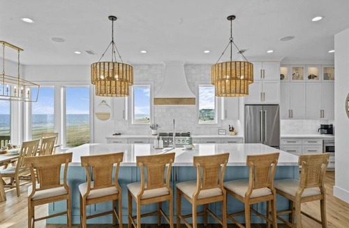 Crystal Beach House | Pool | Hot Tub | Beachfront | Fenced Yard