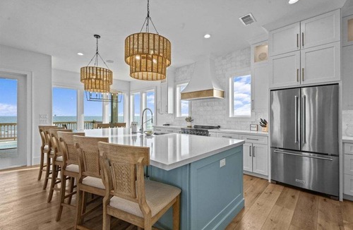 Crystal Beach House | Pool | Hot Tub | Beachfront | Fenced Yard