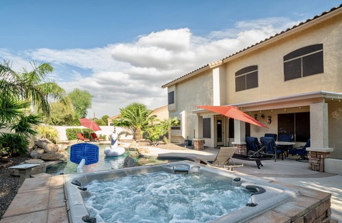 Canyon Trails House | Pool, Hot tub, King Bed, Pool table, Corn Hole