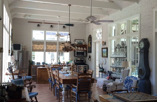 Long Beach House | Pool House at Shell House Estate