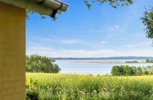 Ronbjerg Villa | Pool house with panoramic view of the Limfjord