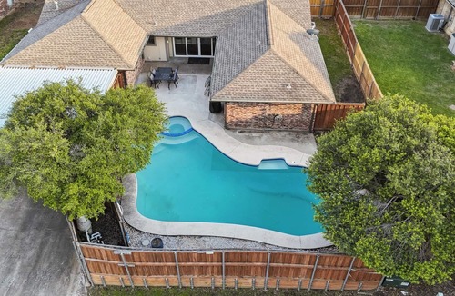 Plano House | Pool Oasis, Fun & Games in Spacious 4-BD Retreat