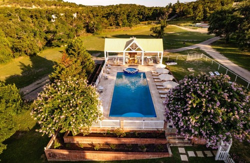 Dripping Springs Apartment | Pool, Pickleball, Indoor/Outdoor Games, Sleeps 30+