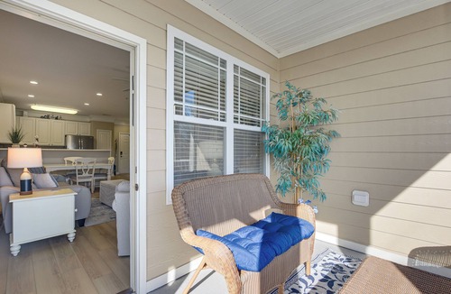Calabash Condo | Pool & Private Balcony! Crow Creek Golf Club Condo