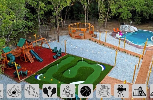 Fort Worth House | Pool Sim Pickleball Mini Golf Sleeps 22