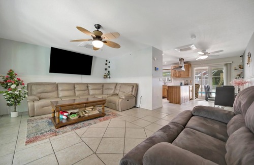 Alabama Grove Terrace House | Pool & Slide! Waterfront Home with Private Dock!