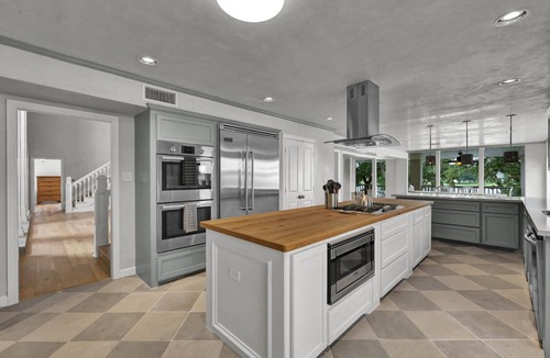April Sound House | Pool & Spa | Lux Waterfront Home | 2 Primary Suites, 4 BR, Boat Dock & Views