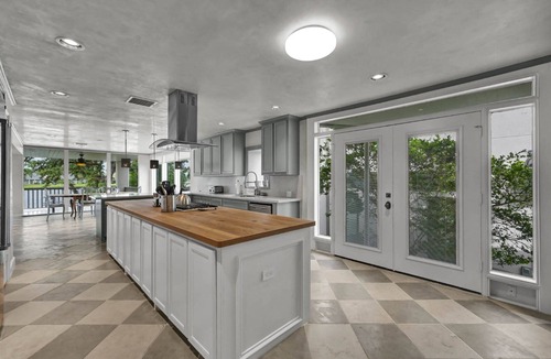 April Sound House | Pool & Spa | Lux Waterfront Home | 2 Primary Suites, 4 BR, Boat Dock & Views