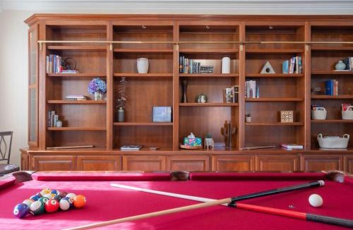 Palm Valley House | Pool & Spa Outdoor Fireplace BBQ Pool Table
