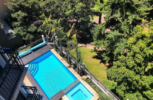 Newton Apartment | *Pool, spa, two balconies, park views!*
