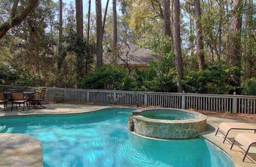 Heritage Woods House | Pool/Spa! Walk to BEACH! Dog friendly!
