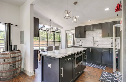 Dover House | Pool Table, Fire Pit: Spacious Home in Dover!