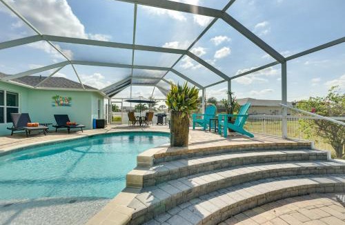 Jacarandas House | Pool w/Waterfall: Colorful Cape Coral Gem!