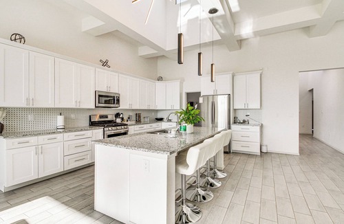 Rio Rancho House | Poolside & Hot Tub Lounging: Luxe Rio Rancho Home