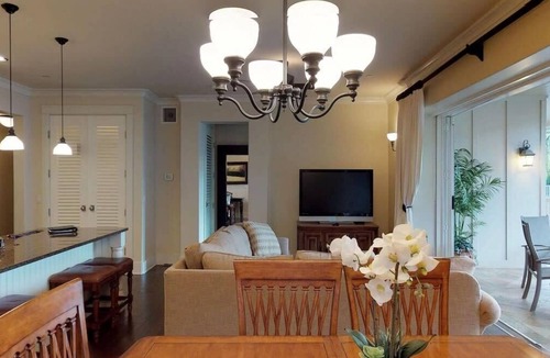 Poipu Villa | Poolside Lanai Villa l Parking, Sunset View