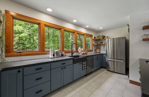 Great Barrington House | Poolside Luxe at Long Pond