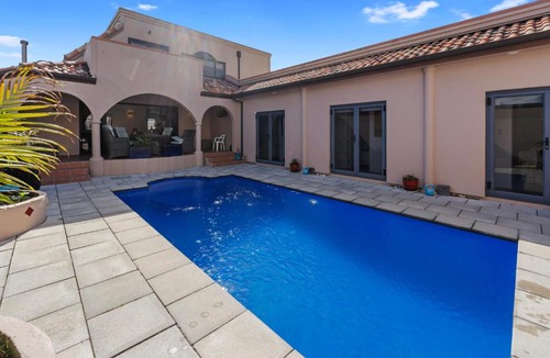 Papamoa Beach House | Poolside Serenity - Papamoa Beach Holiday Home