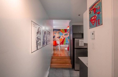 Plateau Mont Royal Apartment | Pop/Rooftop/Terraces/Plateau/St-Denis/AC/TV