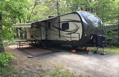 Wellsboro House | Pop up Camper Site Water & Electric Up to 32FT