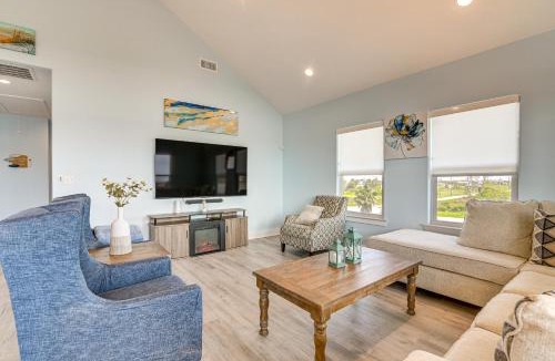 Galveston House | Port Bolivar Beach House w/Oceanfront Views!