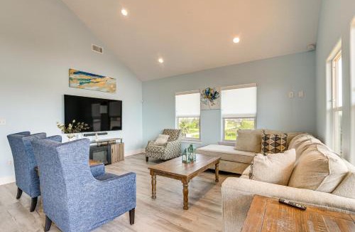 Galveston House | Port Bolivar Beach House w/Oceanfront Views!