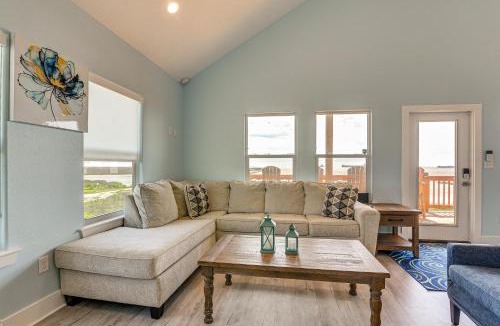 Galveston House | Port Bolivar Beach House w/Oceanfront Views!
