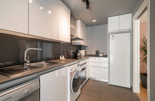 Sant Adria de Besos Apartment | Port Forum 3-Bedroom Apartment with Terrace
