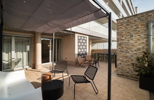 Sant Adria de Besos Apartment | Port Forum 3-Bedroom Apartment with Terrace