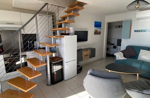 Port Leucate Apartment | Port Leucate: Air-Conditioned T3 Duplex Apartment, 6 Pers, Sea Facing, Parking