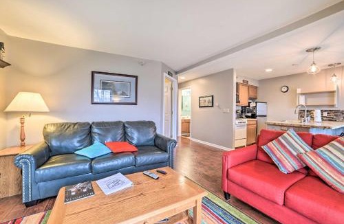 Onekama Apartment | Portage Lake Condo with Deck and Pool Access!