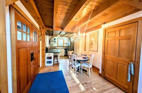 Sorrento House | Post and Beam Hikers Dream fire pit pet