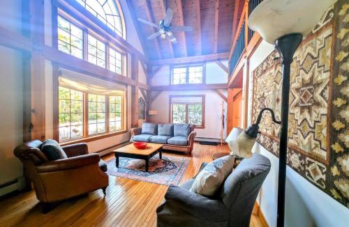 Sorrento House | Post and Beam Hikers Dream fire pit pet