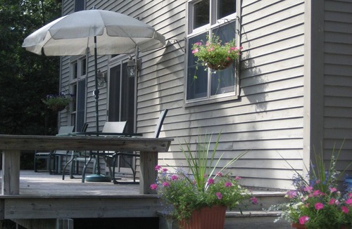 Hulls Cove House | Post and Beam Home on Meadow