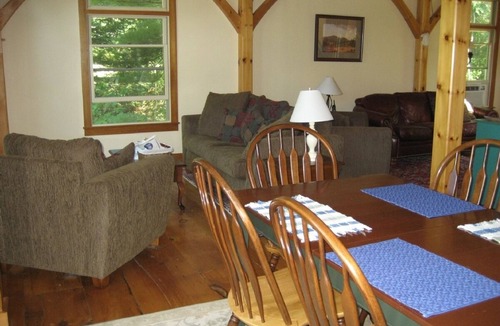 Hulls Cove House | Post and Beam Home on Meadow