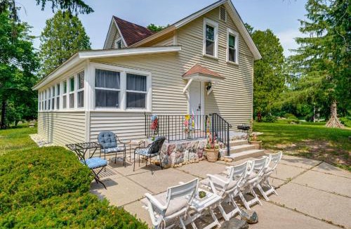 Powers Lake House | Powers Lake Home w/Patio - 9 Mi to Lake Geneva!