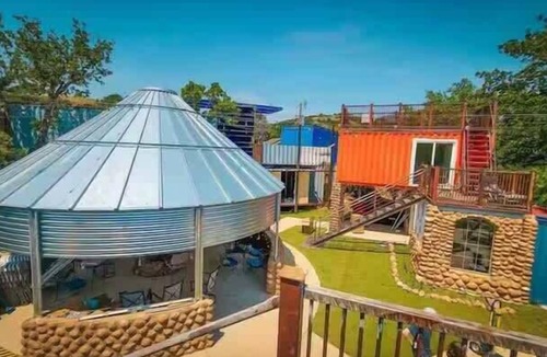 Medicine Park House | PP Wichita Mtns Rooftop View -Ft Sill Grad,Slps 4
