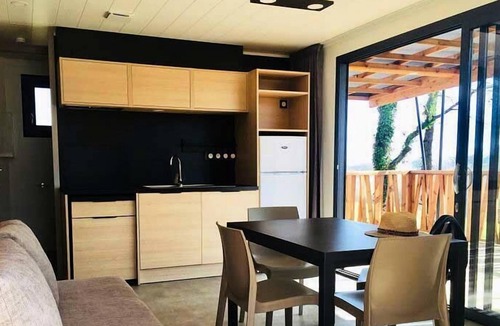 Cassagnabere-Tournas House | Pré Fixe campsite **** - Cassiopée Cottage 3 rooms 5/7 people