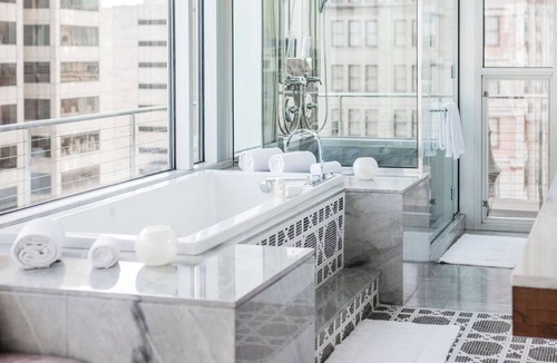 Downtown Dallas Hotel | Premier Dallas Penthouse with Curated Interiors & Grand Living Spaces