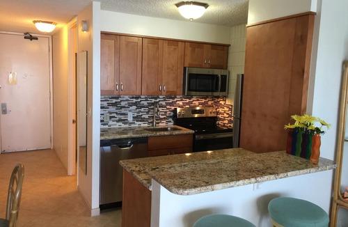 Historic Lahaina Front Street Condo | Premier Lahaina Ocean Front Studio with Fantastic Ocean View