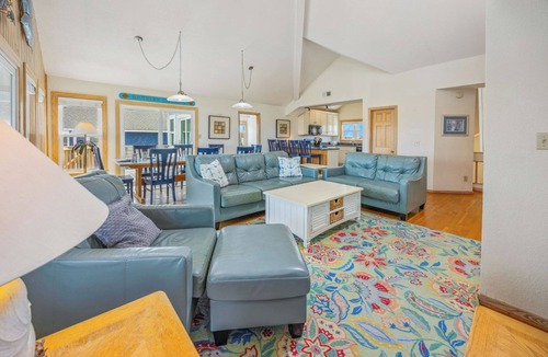 Avon House | Premier Oceanfront Dog Friendly w/Private Pool, Hot Tub, Game Room, Cmty Tennis